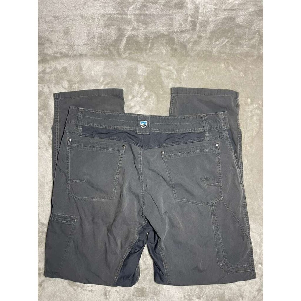 Kuhl Radikl Pants Men Size 36 x 32 Gray Hiking Performance Outdoor Trail - Picture 14 of 16